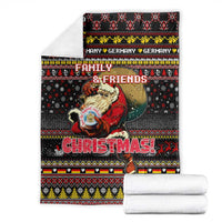 Germany Blanket Merry Christmas Family and Friends