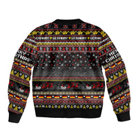 Germany Bomber Jacket Merry Christmas Family and Friends - Wonder Print Shop
