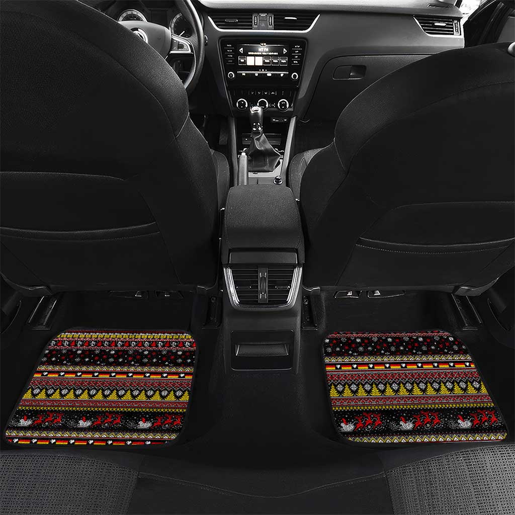 Germany Car Mats Merry Christmas Family and Friends - Wonder Print Shop