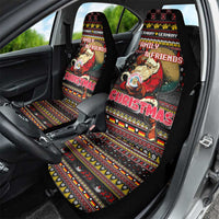 Germany Car Seat Cover Merry Christmas Family and Friends - Wonder Print Shop