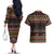 Germany Couples Matching Off The Shoulder Long Sleeve Dress and Hawaiian Shirt Merry Christmas Family and Friends - Wonder Print Shop