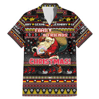 Germany Family Matching Mermaid Dress and Hawaiian Shirt Merry Christmas Family and Friends - Wonder Print Shop