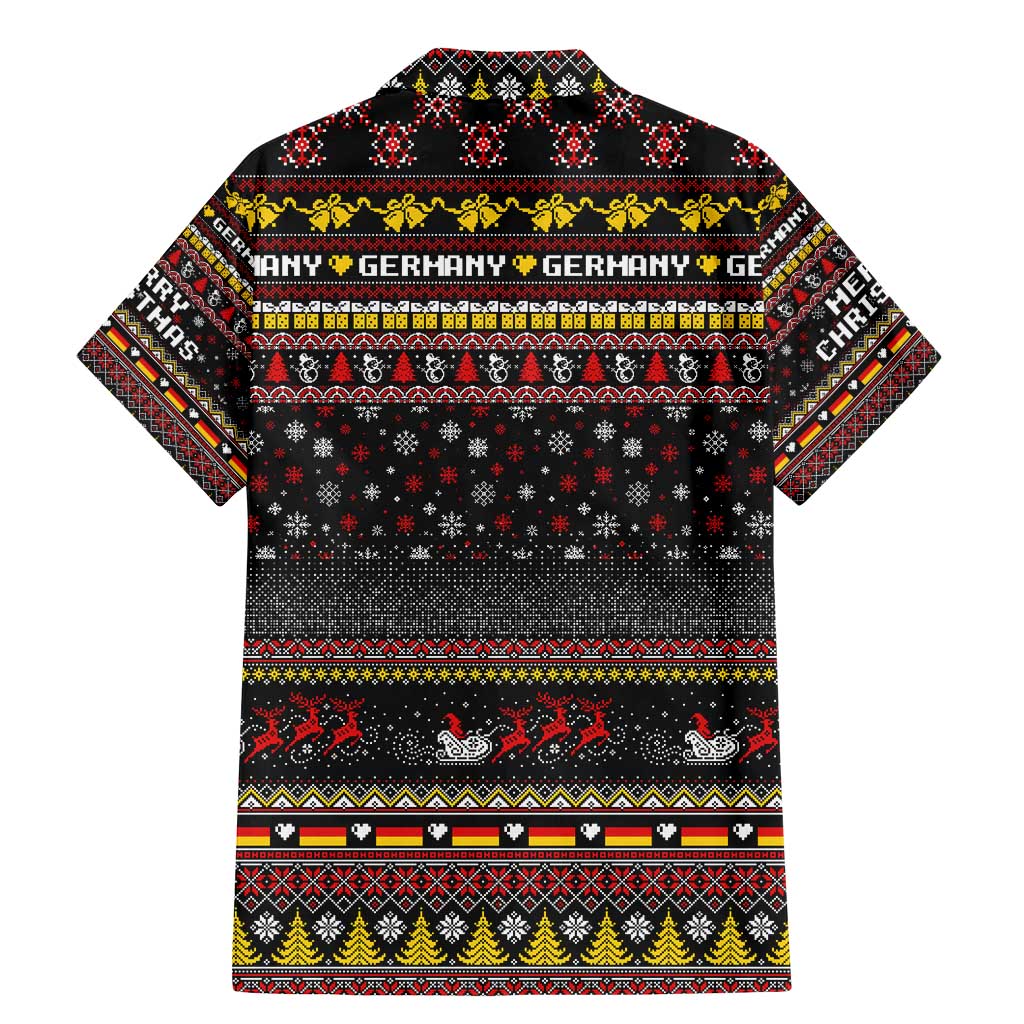 Germany Family Matching Mermaid Dress and Hawaiian Shirt Merry Christmas Family and Friends - Wonder Print Shop