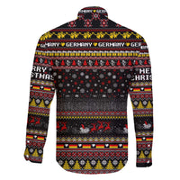 Germany Family Matching Off The Shoulder Long Sleeve Dress and Hawaiian Shirt Merry Christmas Family and Friends - Wonder Print Shop