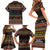 Germany Family Matching Short Sleeve Bodycon Dress and Hawaiian Shirt Merry Christmas Family and Friends - Wonder Print Shop