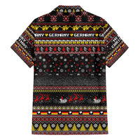 Germany Family Matching Short Sleeve Bodycon Dress and Hawaiian Shirt Merry Christmas Family and Friends - Wonder Print Shop
