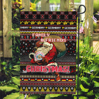 Germany Garden Flag Merry Christmas Family and Friends - Wonder Print Shop