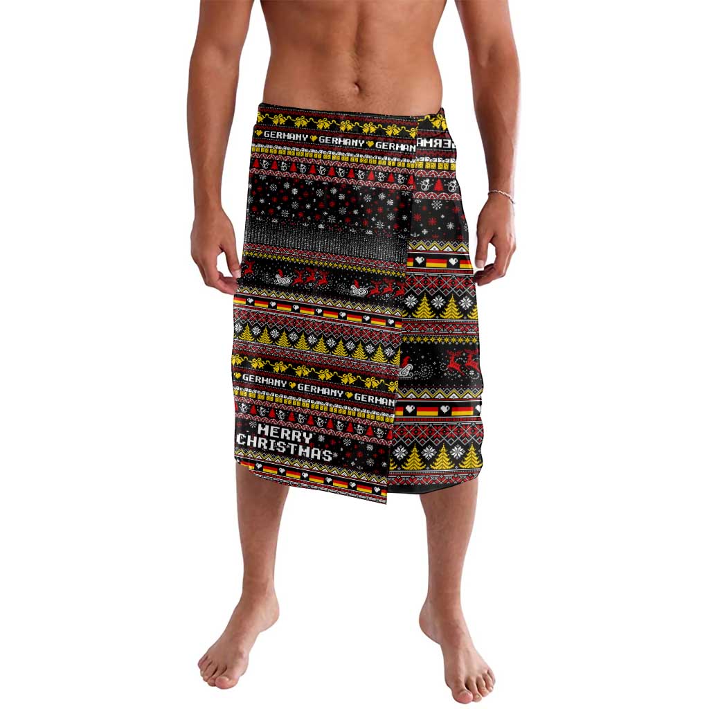 Germany Lavalava Merry Christmas Family and Friends - Wonder Print Shop