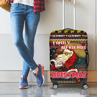 Germany Luggage Cover Merry Christmas Family and Friends - Wonder Print Shop