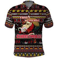 Germany Polo Shirt Merry Christmas Family and Friends - Wonder Print Shop
