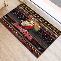 Germany Rubber Doormat Merry Christmas Family and Friends - Wonder Print Shop