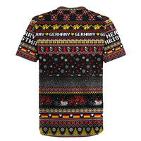 Germany Rugby Jersey Merry Christmas Family and Friends - Wonder Print Shop