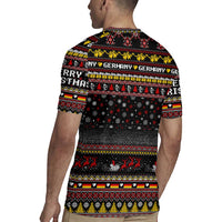Germany Rugby Jersey Merry Christmas Family and Friends - Wonder Print Shop