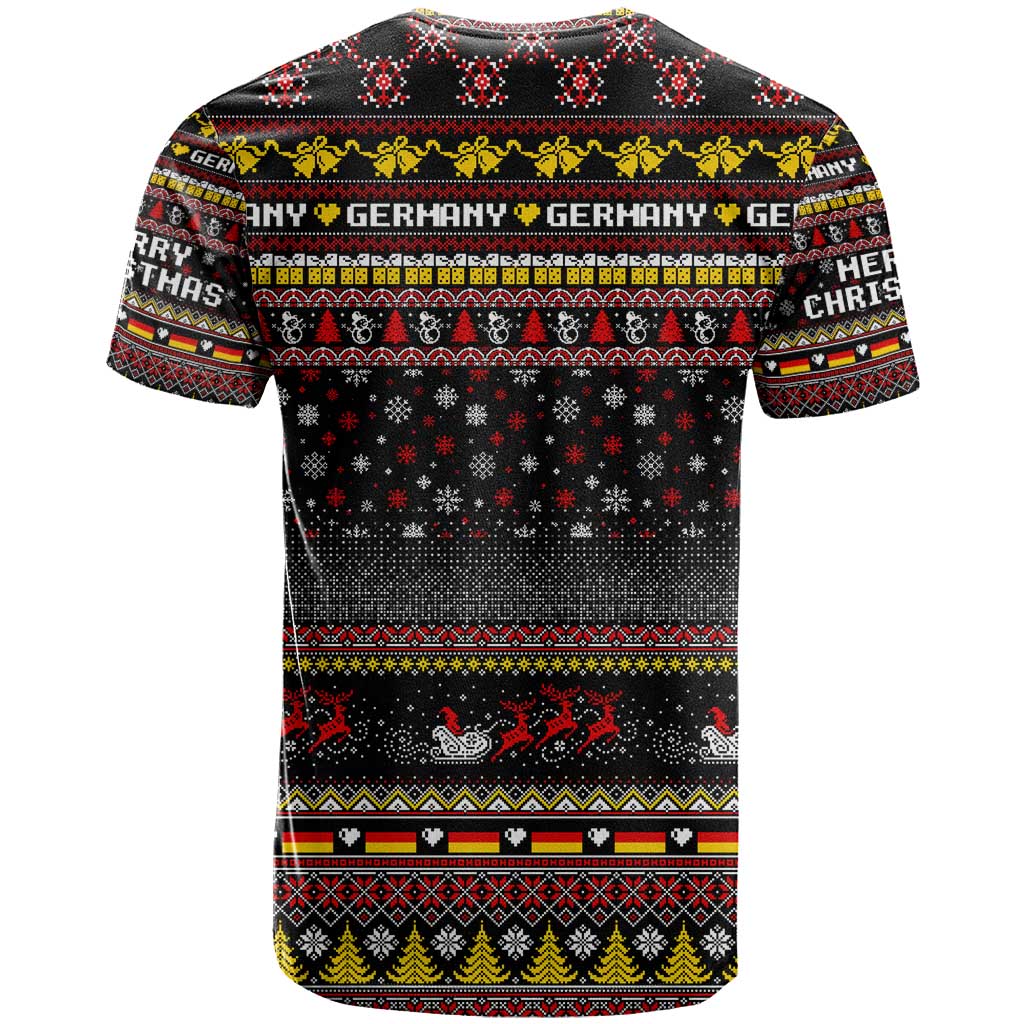 Germany T Shirt Merry Christmas Family and Friends - Wonder Print Shop
