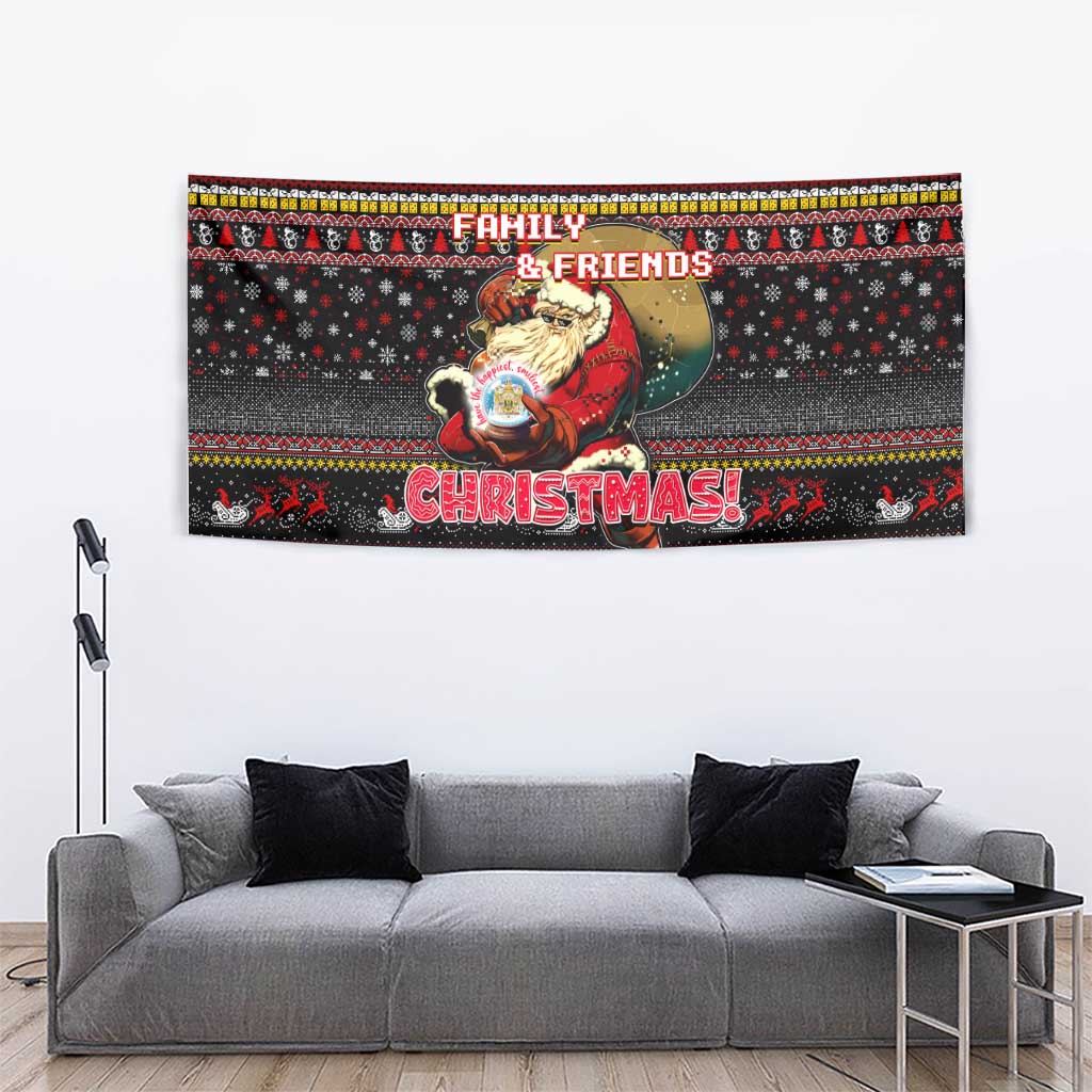 Germany Tapestry Merry Christmas Family and Friends - Wonder Print Shop