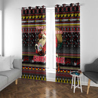 Germany Window Curtain Merry Christmas Family and Friends - Wonder Print Shop
