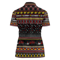 Germany Women Polo Shirt Merry Christmas Family and Friends - Wonder Print Shop