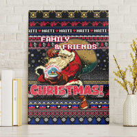 Haiti Canvas Wall Art Merry Christmas Family and Friends - Wonder Print Shop