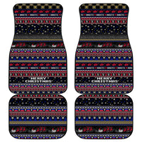 Haiti Car Mats Merry Christmas Family and Friends - Wonder Print Shop