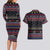 Haiti Couples Matching Long Sleeve Bodycon Dress and Hawaiian Shirt Merry Christmas Family and Friends - Wonder Print Shop