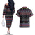 Haiti Couples Matching Off The Shoulder Long Sleeve Dress and Hawaiian Shirt Merry Christmas Family and Friends - Wonder Print Shop