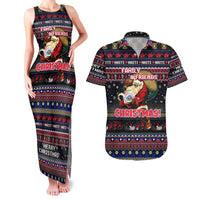 Haiti Couples Matching Tank Maxi Dress and Hawaiian Shirt Merry Christmas Family and Friends - Wonder Print Shop