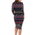Haiti Family Matching Long Sleeve Bodycon Dress and Hawaiian Shirt Merry Christmas Family and Friends - Wonder Print Shop