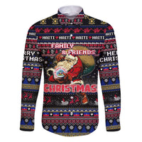 Haiti Family Matching Puletasi and Hawaiian Shirt Merry Christmas Family and Friends - Wonder Print Shop