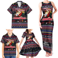Haiti Family Matching Tank Maxi Dress and Hawaiian Shirt Merry Christmas Family and Friends - Wonder Print Shop