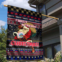 Haiti Garden Flag Merry Christmas Family and Friends - Wonder Print Shop