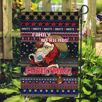Haiti Garden Flag Merry Christmas Family and Friends - Wonder Print Shop
