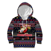 Haiti Kid Hoodie Merry Christmas Family and Friends - Wonder Print Shop