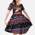 Haiti Kid Short Sleeve Dress Merry Christmas Family and Friends - Wonder Print Shop
