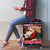 Haiti Luggage Cover Merry Christmas Family and Friends - Wonder Print Shop