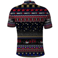 Haiti Polo Shirt Merry Christmas Family and Friends - Wonder Print Shop