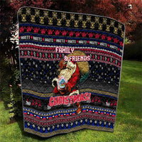 Haiti Quilt Merry Christmas Family and Friends - Wonder Print Shop