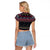 Haiti Raglan Cropped T Shirt Merry Christmas Family and Friends - Wonder Print Shop