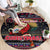 Haiti Round Carpet Merry Christmas Family and Friends