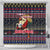 Haiti Shower Curtain Merry Christmas Family and Friends