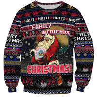 Haiti Sweatshirt Merry Christmas Family and Friends - Wonder Print Shop