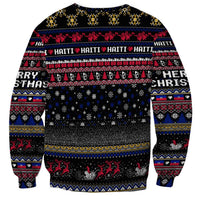 Haiti Sweatshirt Merry Christmas Family and Friends - Wonder Print Shop