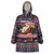 Haiti Wearable Blanket Hoodie Merry Christmas Family and Friends - Wonder Print Shop