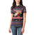 Haiti Women Polo Shirt Merry Christmas Family and Friends - Wonder Print Shop