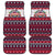 Bulldog Merry Woofmas Car Mats Christmas Dog Art Style - Wonder Print Shop