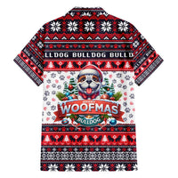 Bulldog Merry Woofmas Hawaiian Shirt Christmas Dog Art Style - Wonder Print Shop