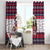 Bulldog Merry Woofmas Window Curtain Christmas Dog Art Style - Wonder Print Shop