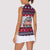 Bulldog Merry Woofmas Women Sleeveless Polo Shirt Christmas Dog Art Style - Wonder Print Shop