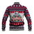 Alaska Merry Woofmas Baseball Jacket Christmas Dog Art Style - Wonder Print Shop