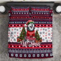 Alaska Merry Woofmas Bedding Set Christmas Dog Art Style - Wonder Print Shop