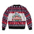 Alaska Merry Woofmas Bomber Jacket Christmas Dog Art Style - Wonder Print Shop